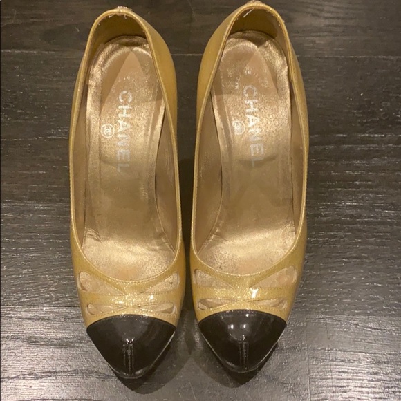 Chanel glitter heels - Picture 1 of 7